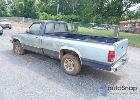 1987 Dodge Dakota из США, поврежденный, VIN 1B7GR14M9HS404759